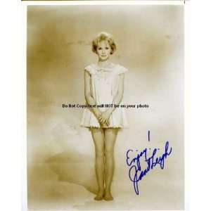 Janet Leigh Autographed Signed reprint Photo2