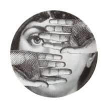 Fornasetti Theme & Variations Decorative Plate #154