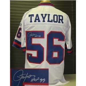 Lawrence Taylor Autographed Jersey   Reebok
