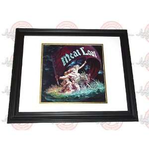 Meat Loaf Autographed Signed Framed Album LP PSA/DNA COA