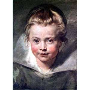  Childs Portrait, 1616 by Peter Paul Rubens. Size 8.00 X 