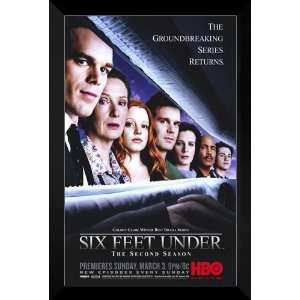   Six Feet Under FRAMED 27x40 Movie Poster Peter Krause