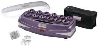 Hot Tools 12 Flocked Tourmaline Rollers Hairsetter 1400  