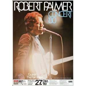Robert Palmer   Secret Clues 1980   CONCERT   POSTER from GERMANY