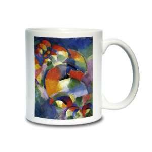    Cosmic Synchromy, Morgan Russell, Coffee Mug 