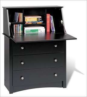 Traditional Secretary Desk w/ Storage Drawers  