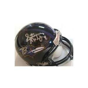 Steve McNair (Baltimore Ravens) autographed Football Mini Helmet