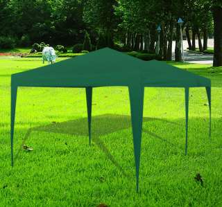   10x 20 Easy Set Pop Up Outdoor Party Tent Canopy Gazebo Green  