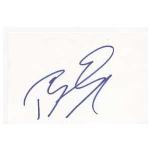 TAYLOR DAYNE Signed Index Card In Person
