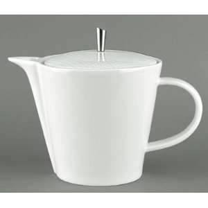  Raynaud Thomas Keller Checks Tea/Coffee Pot Steel Knob 14 