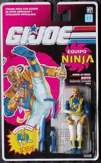Gi Joe Equipo Ninja Doyo Spanish Action Figure Package Hasbro  
