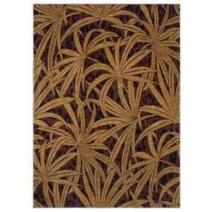 Shaw Tommy Bahama Home Nylon Tossed Palm Brown 42710 7 9 X 10 10 