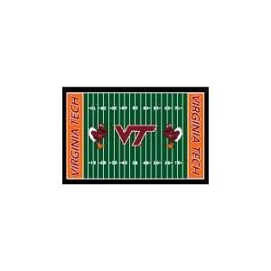  Virginia Tech Hokies Football Field Mat