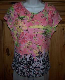 Ladies GEORGE Brand Stretchy Top Shirt Size Large 12/14  