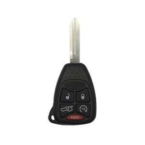  2009 09 Dodge Durango Remote & Key Combo   5 Button 