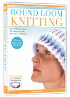 Round Knitting Knifty Knitter Loom How To DVD   New  