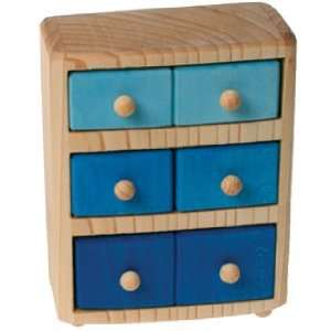  Handmade Doll House Drawers, Blue Toys & Games