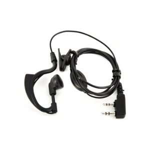  2 pins Earbud Headset for Kenwood Walkie Talkie Handsfree 