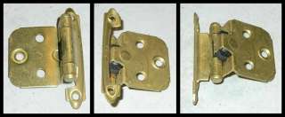 16 BRASS CABINET HINGES  
