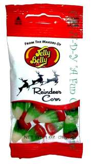 CHRISTMAS CANDY   JELLY BELLY REINDEER CORN   1oz Party Favors   6 PKS 
