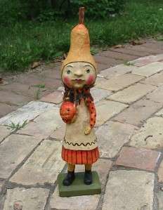 Bethany Lowe Debra Schoch Halloween Gourd Girl  