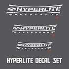 hyperlite wakeboard sticker decal set 3 watersport s boa $ 19 99 time 