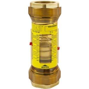 Hedland H617 650 R EZ View Flow Meter With Sensor, Polyphenylsulfone 