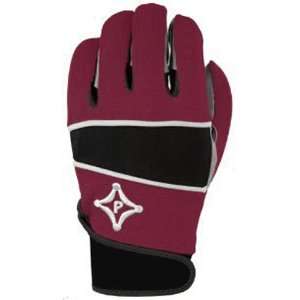  Palmgard Grip Tack II Football Reciever Gloves MAROON 