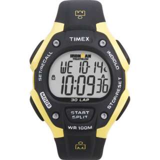 Timex Mens T5E921 Ironman 30 Lap Resin Strap Sports Watch 