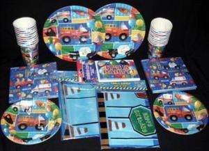Rescue/Emergency Vehicles Party Supplies ~  