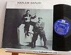  Harlem Banjo LP Original Riverside RLP 348 Mono DG Blue Label Jazz