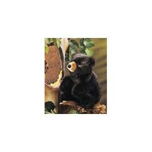   Baby Black Bear Full Body Puppet By Folkmanis Puppets: Office Products
