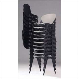 KFI Seating Plastic Stacking Chair Cool Grey 2000 P06  