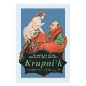  KrupniK Tea The Original Polish Specialty Giclee Poster 