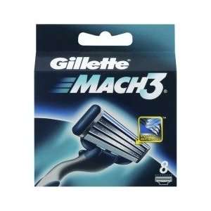  Gillette Mach3 Razor Blade Refill Cartridges For Men 