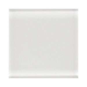   Daltile Glass Reflections White Ice 1 x 1 Glass Tile
