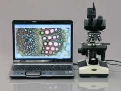 Compuesto microscopio veterinario de doctor Clinic Biological