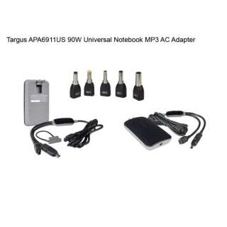   APA6911US 90W Universal Notebook Laptop AC Adapter, 6 Power Tips, dual
