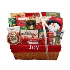 Wine Country Gift Baskets Holiday Joy Gift Box, 4 Pound  