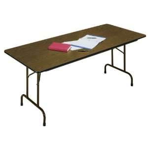  Laminate Folding Table 30 x 72 Black Granite Top/Black 