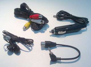 LCD AUTO TFT USB  MONITOR TV Tuner DVD Kopfhörer  