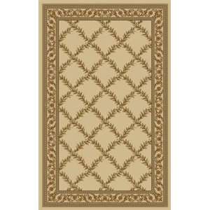 Concord Global Norah Trellis Ivory   5 x 7 