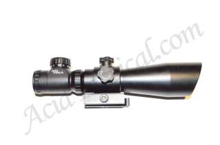   Compact Rifle Scope Mil Dot illuminated Reticle  Qk Release  