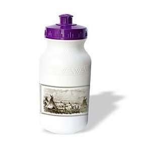  TNMGraphics Old West   Indian Tee Pees   Water Bottles 