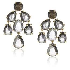 Kate Spade New York Black Diamond Color Chandelier Earrings