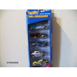  Hot Wheels 50s Cruisers 5 Car Pack(1998) Toys & Games