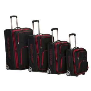 Fox Luggage F120 Black Varsity 4Pc Rockland Polo Equipment 