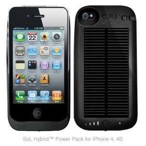  Sol Hybrid Power Pack Solar Panel iPhone 4 & 4S Full Time 