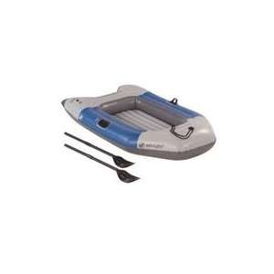   Colossus 2 Person Inflatable Boat Raft w/ Oars