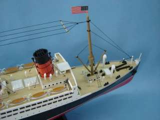 Mauretania Limited 40 Model Cruise Liner Wooden Ship  